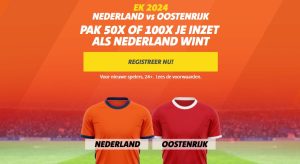 Nederland - Oostenrijk: Jacks welkomstbonus